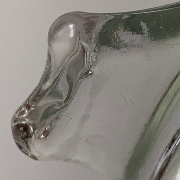 Pyrex Vintage Round Clear Glass Dish with Lid #019 - Picture 9 of 9